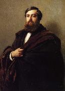 Franz Xaver Winterhalter Alfred-Emilien, Comte de Nieuwerkerke oil painting